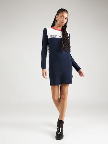 Tommy Jeans Knitted dress in Blue