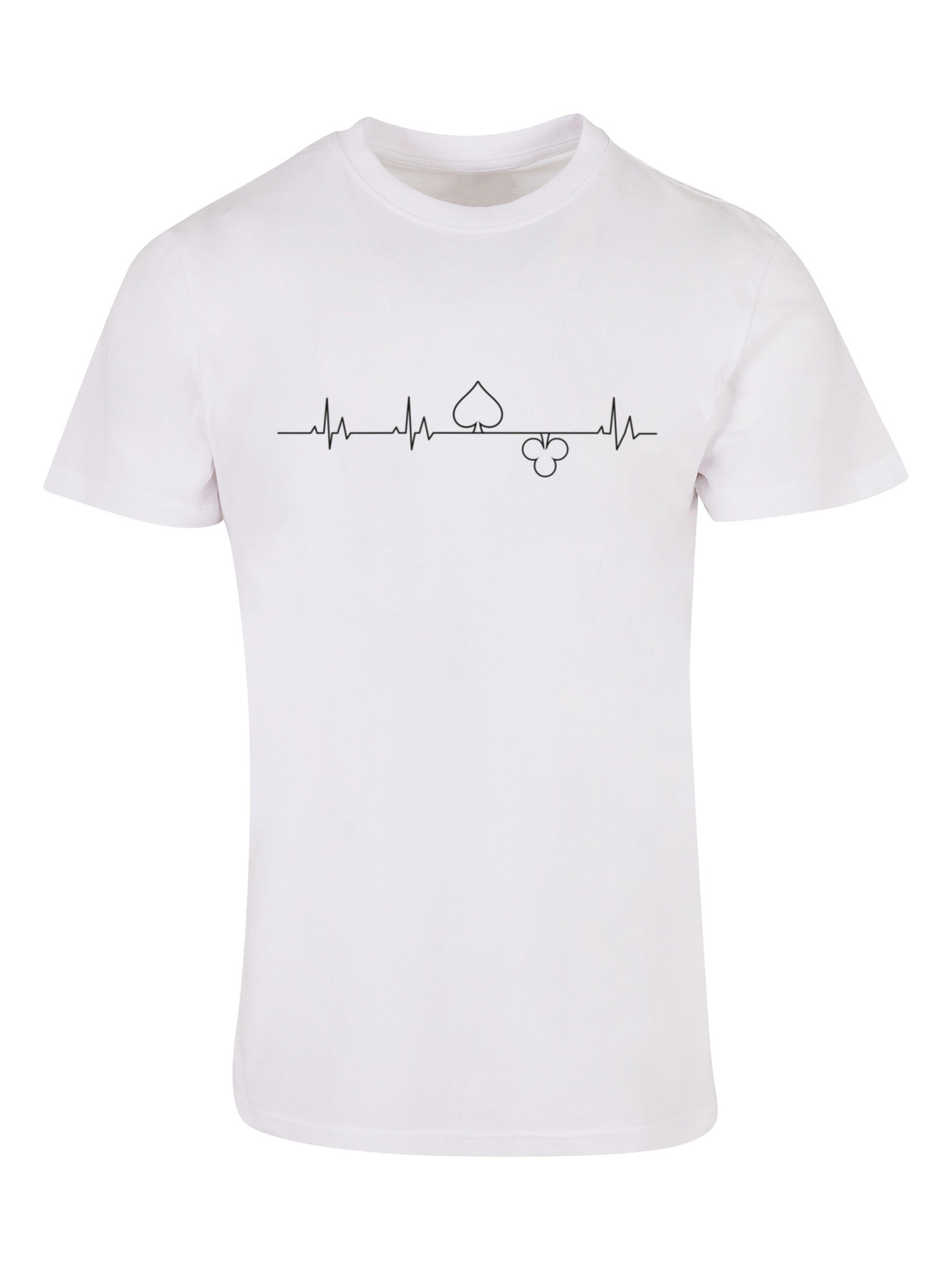 T-Shirt F4NT4STIC en blanc : devant