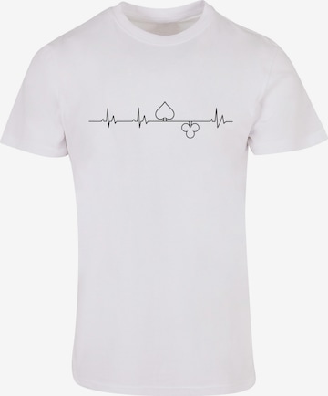 T-Shirt F4NT4STIC en blanc : devant