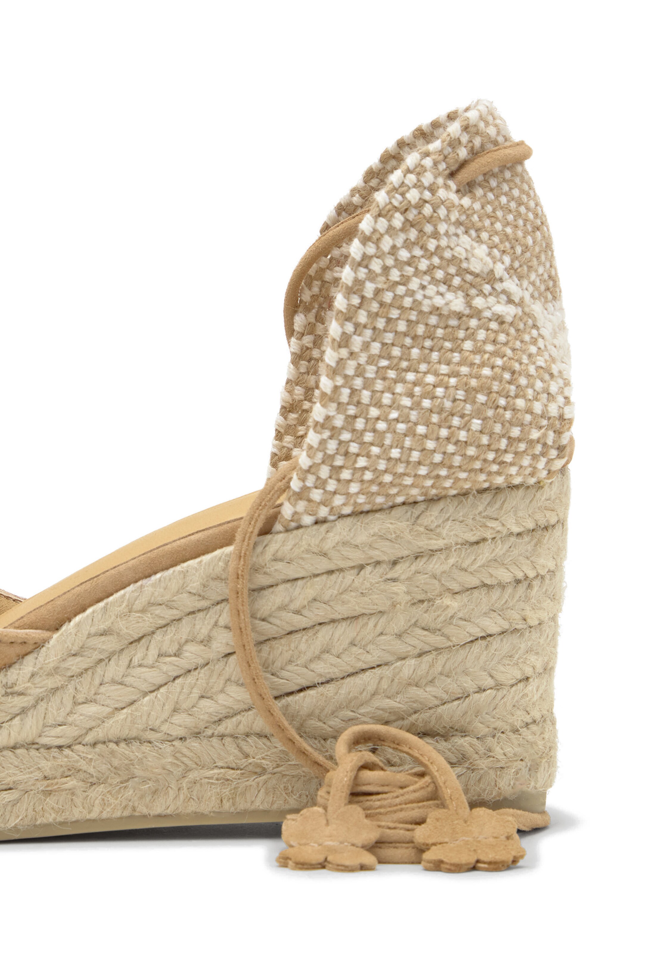 Castañer Espadrill ' CARINA ' i beige: baksida