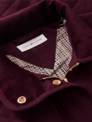 Veste mi-saison TOMMY HILFIGER en rouge