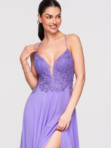 Ombre Abendkleid‌‌‌ in Lila