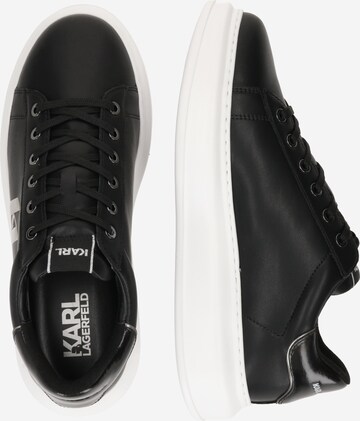 Sneaker low de la Karl Lagerfeld pe negru