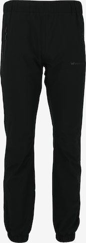 Whistler Regular Workout Pants in Black: front
