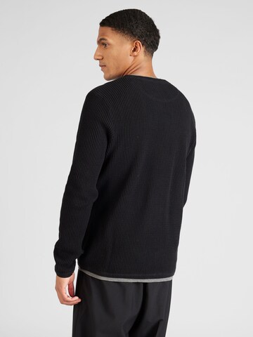 QS Pullover in Schwarz