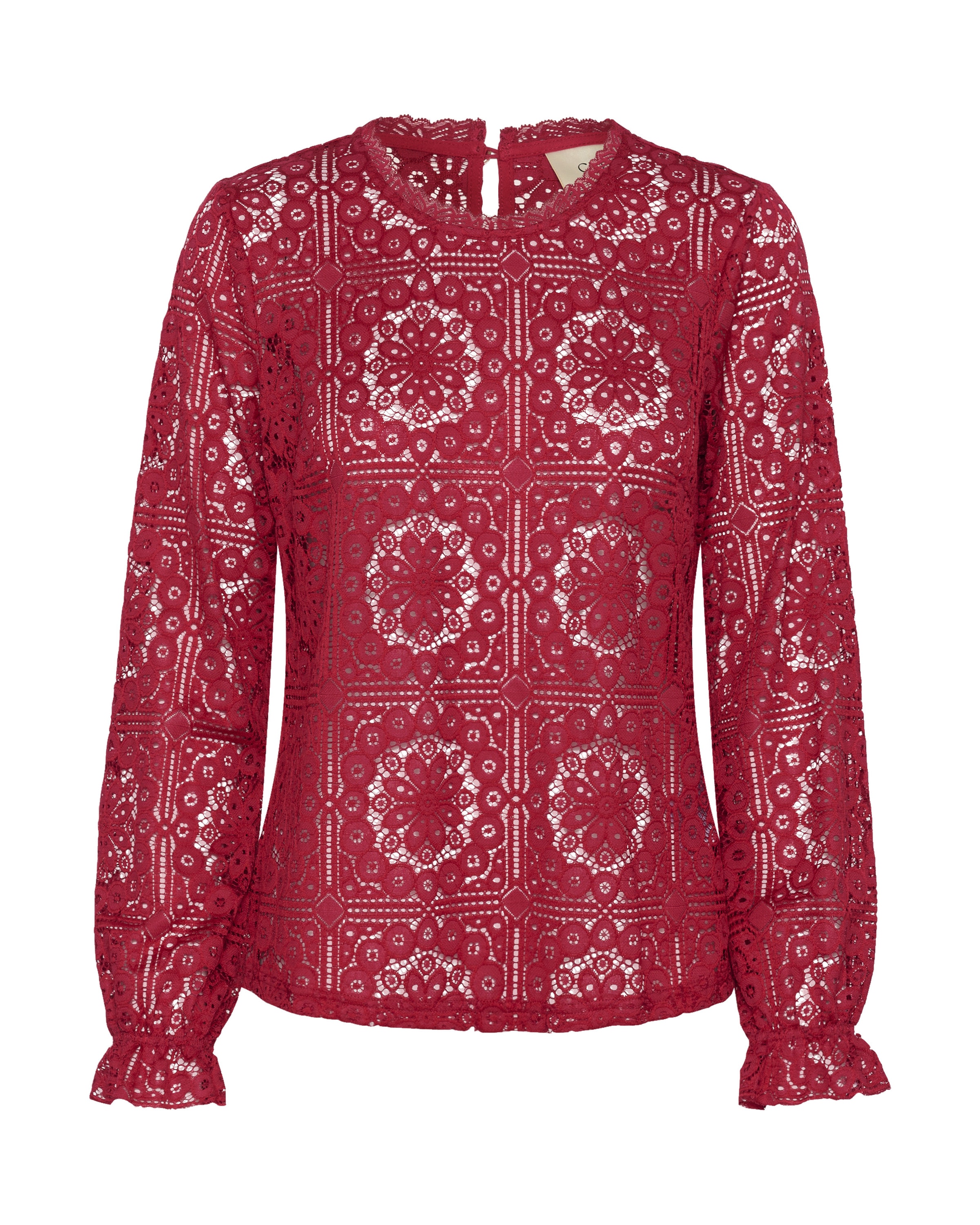 Cream - Blusa 'Tiley' en rojo: frente