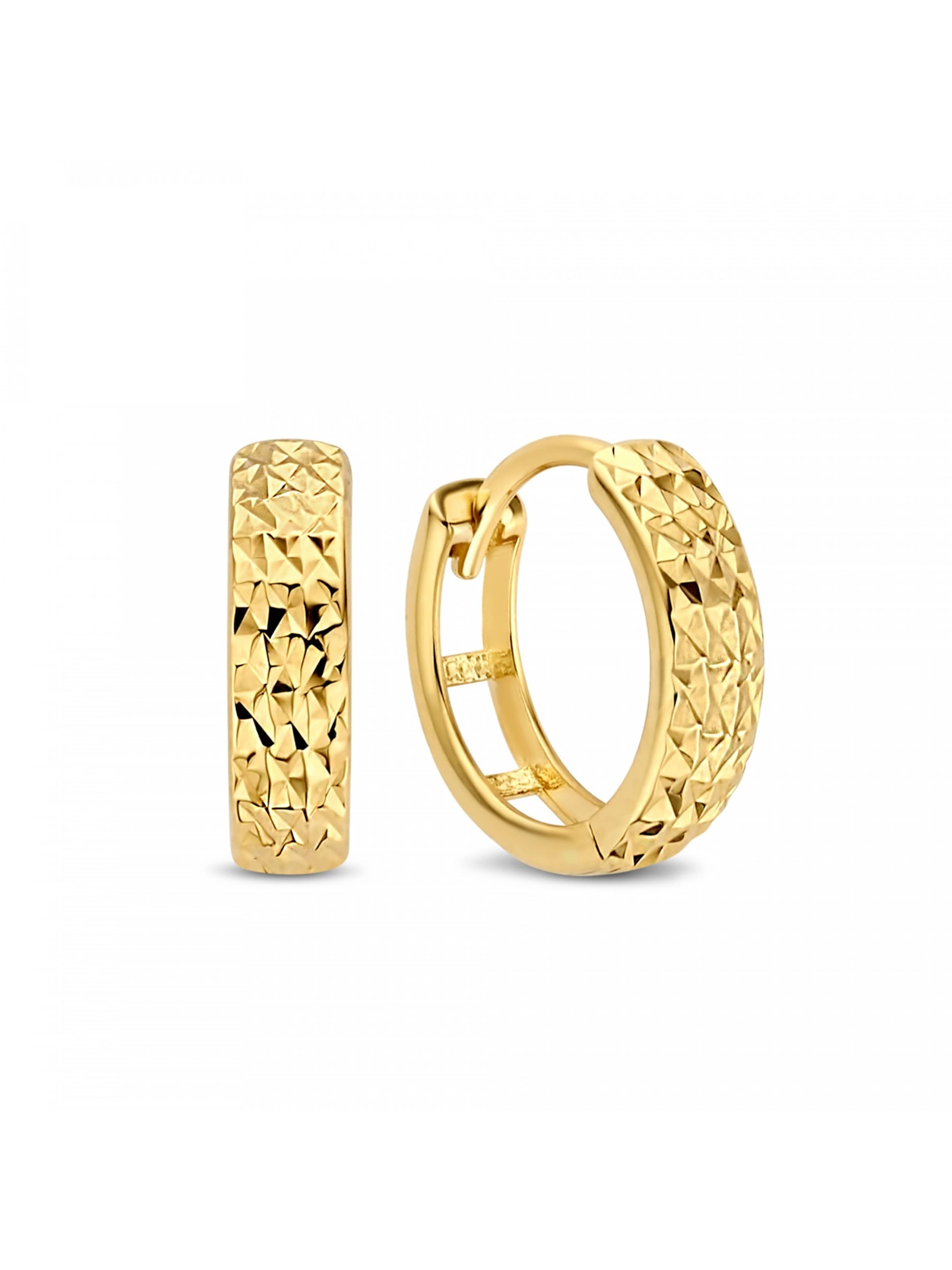 Isabel Bernard Ohrringe in Gold: Vorderseite