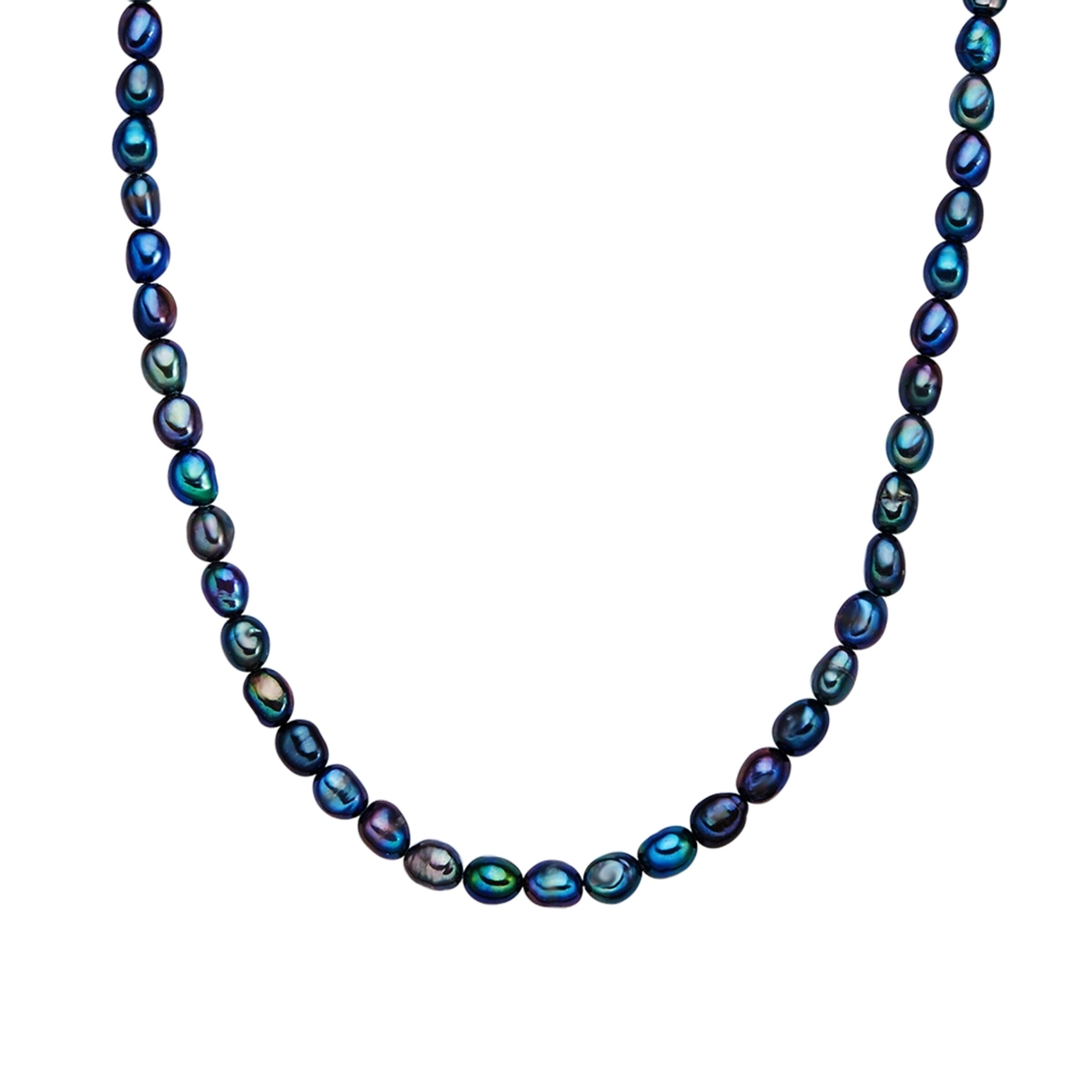 Valero Pearls Ketting in Blauw