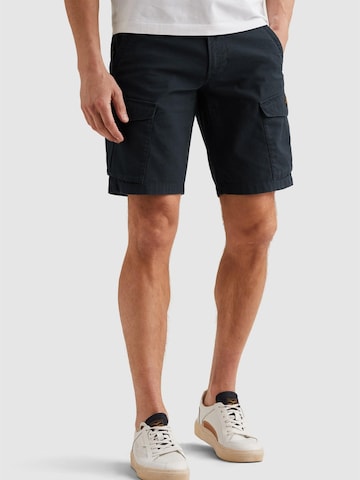 PME Legend Loosefit Broek 'Jetheed relaxed fit cargo shorts' in Zwart: voorkant