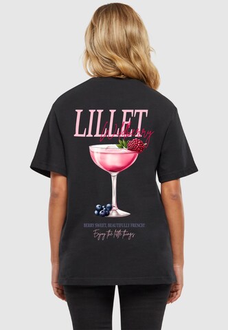 Merchcode Shirt 'Lillet' in Schwarz