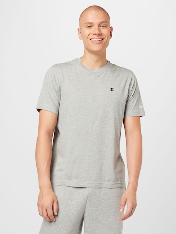 Champion Authentic Athletic Apparel T-Shirt in Grau: predná strana