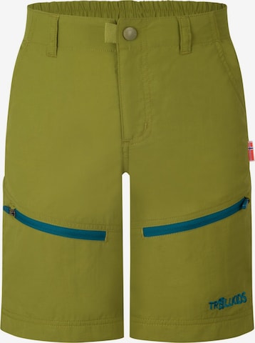 TROLLKIDS Workout Pants in Green: front