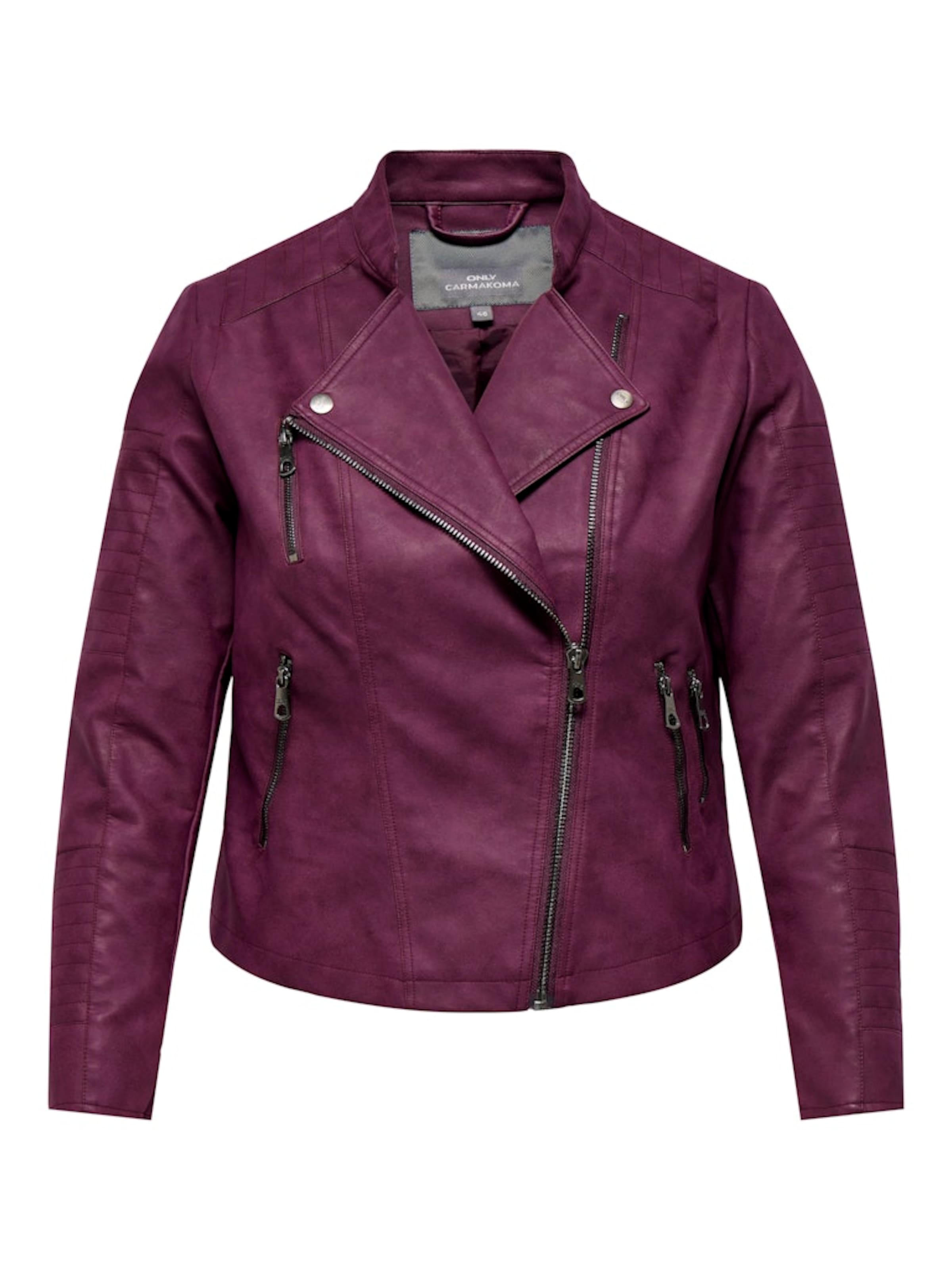 ONLY Carmakoma Átmeneti dzseki 'CARAVANA' - lila: elől
