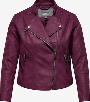 ONLY CarmakomaPrijelazna jakna 'CARAVANA' - ljubičasta boja: prednji dio