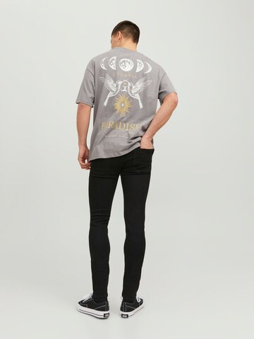 JACK & JONES Skinny Jeans 'JJILiam JJOriginal' in Zwart