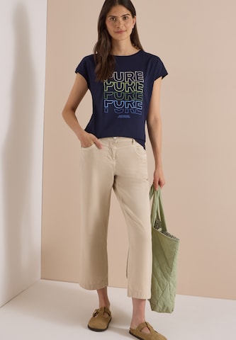 CECIL T-Shirt 'Pure' in Blau