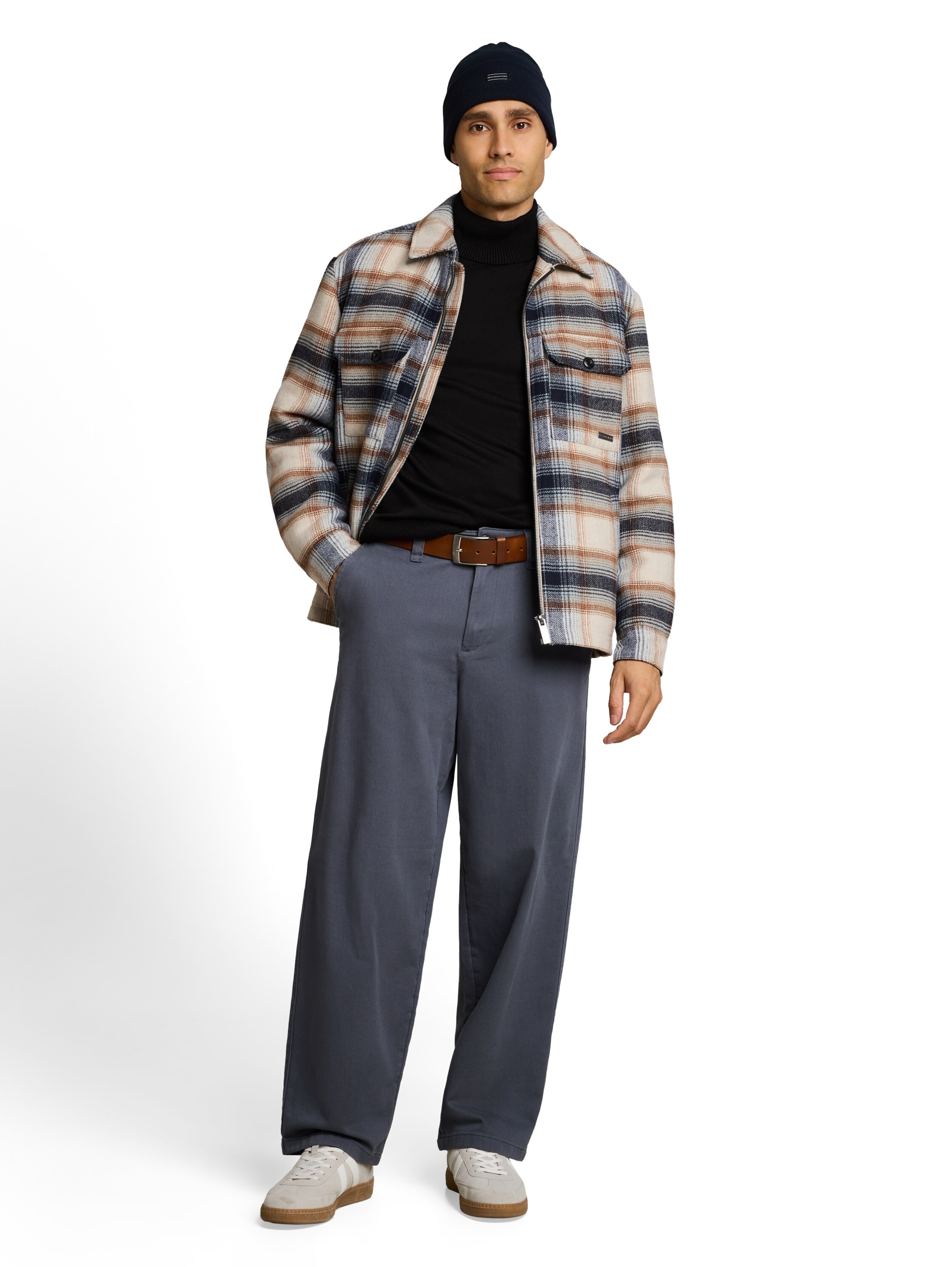 TOM TAILOR DENIM Sweater in Black