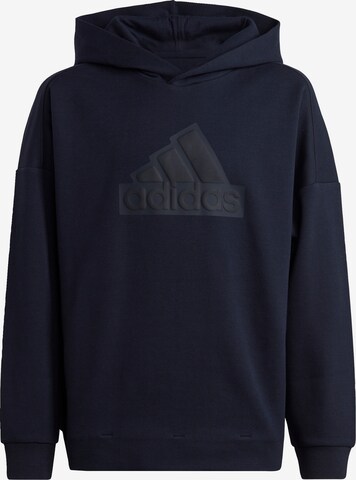 ADIDAS SPORTSWEAR Sportsweatshirt 'Future Icons' in Blau: predná strana