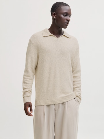 JACK & JONES Πουλόβερ 'JPRBLAMAVERICK' σε γκρι: μπροστά