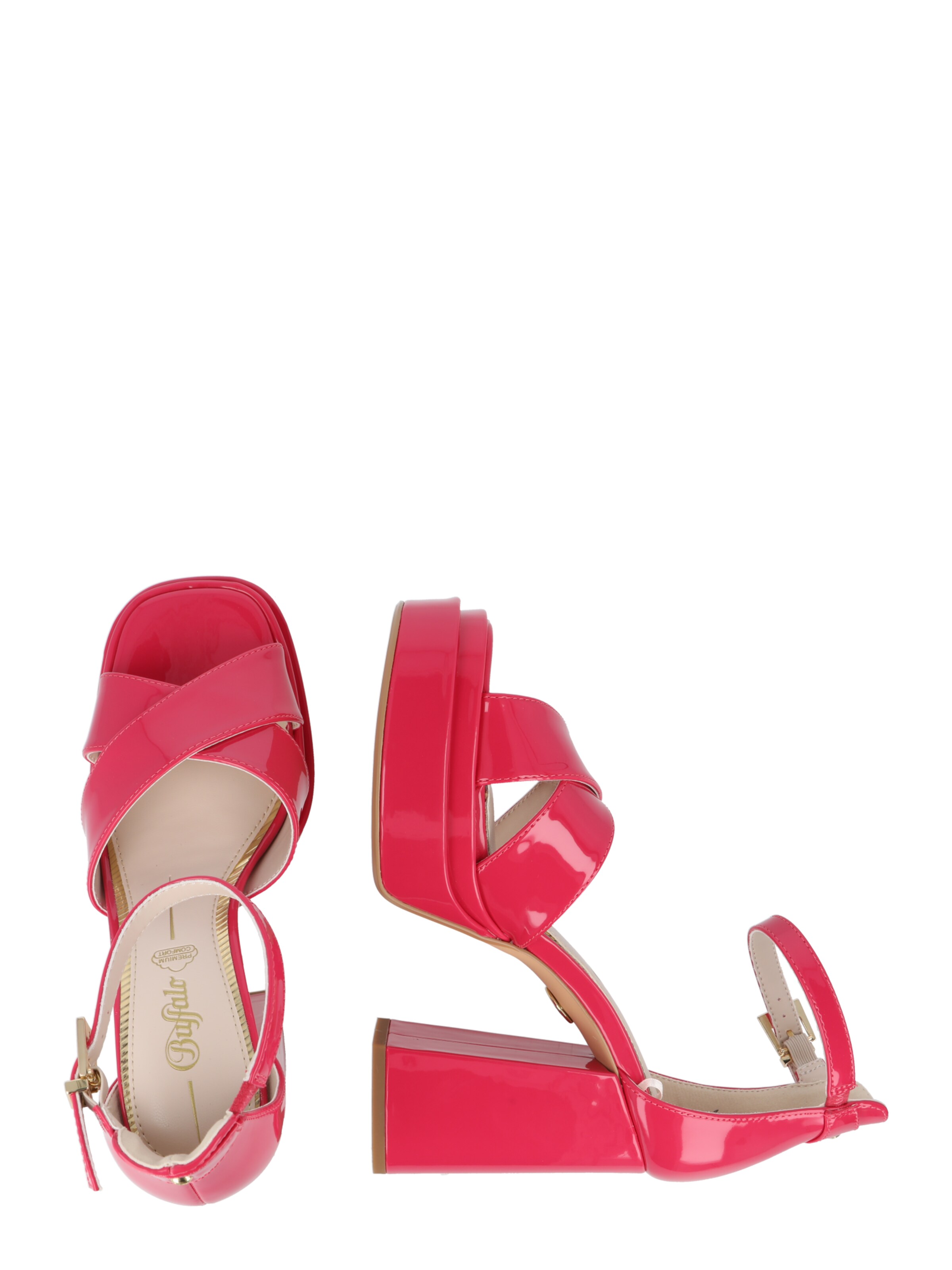 BUFFALO Sandale 'May' in Pink