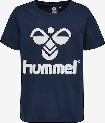 Maglietta 'Tres' di Hummel in blu: frontale