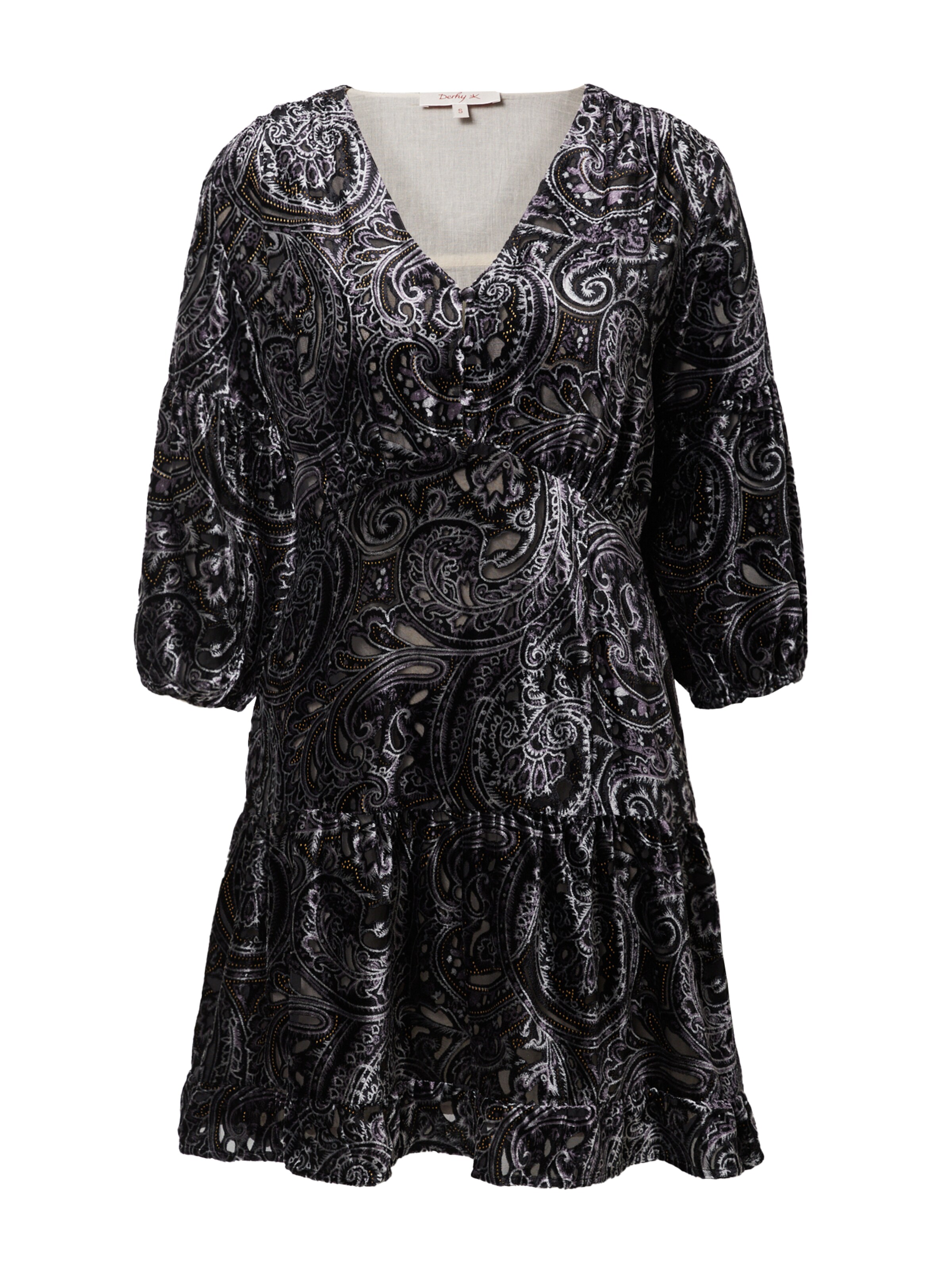 Derhy Kleid 'REGINE' in Schwarz: Vorderseite