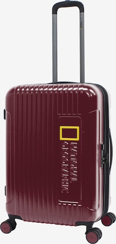 National Geographic Suitcase 'Canyon' in Red: front