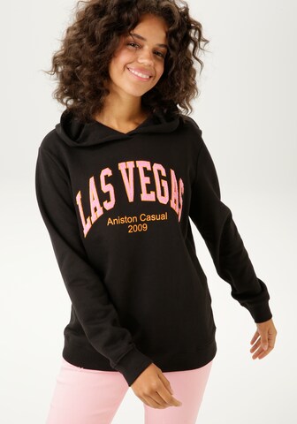 Aniston CASUAL Sweatshirt in Schwarz