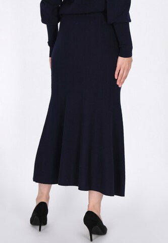 DreiMaster Klassik Skirt 'Klassik' in Blue