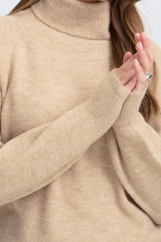 b.young Sweater 'MONNA ' in Brown