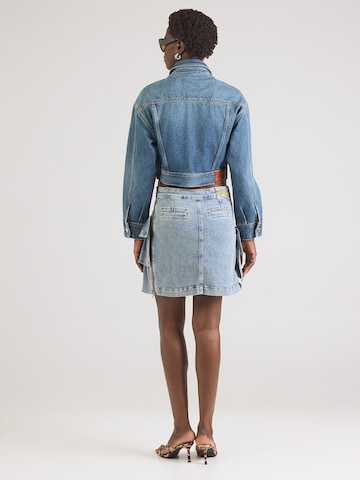 Fustă de la Essentiel Antwerp pe albastru