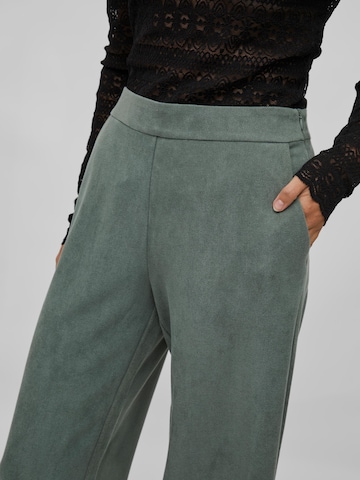 VILA Wide leg Pants 'Suda' in Green