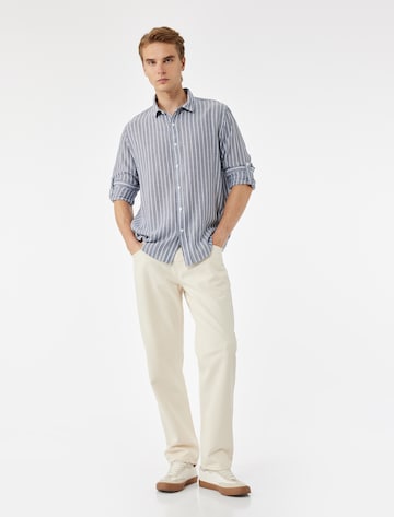 Koton Regular Fit Hemd in Blau