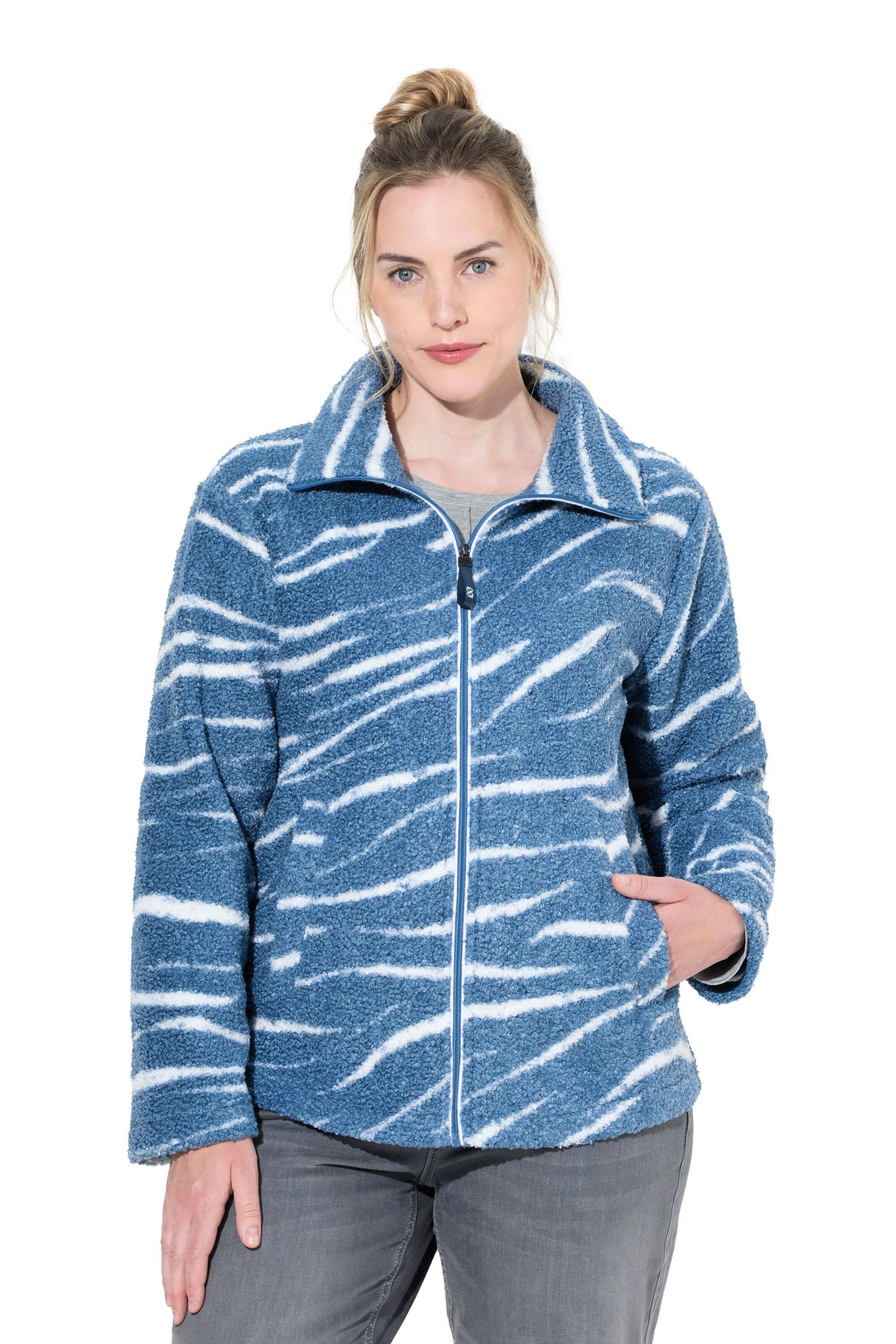 LAURASØN Übergangsjacke in Blau: Vorderseite