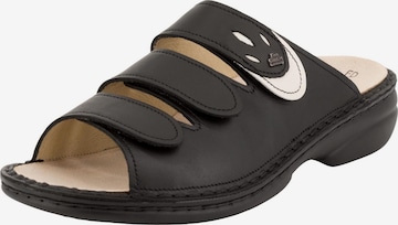 Finn Comfort Mules 'KOS' in Black: front