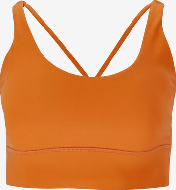 Athlecia Medium support Sport bh 'Gaby' in Oranje: voorkant