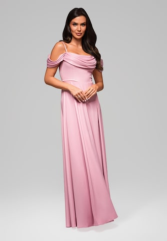 Ombre Abendkleid in Pink