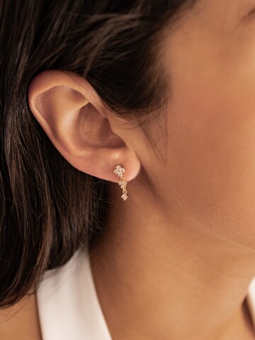 Hey Happiness - Pendientes 'Cascading Blossom' en oro