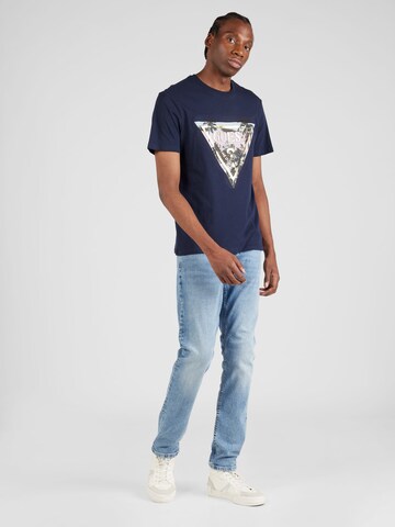 GUESS T-Shirt in Blau