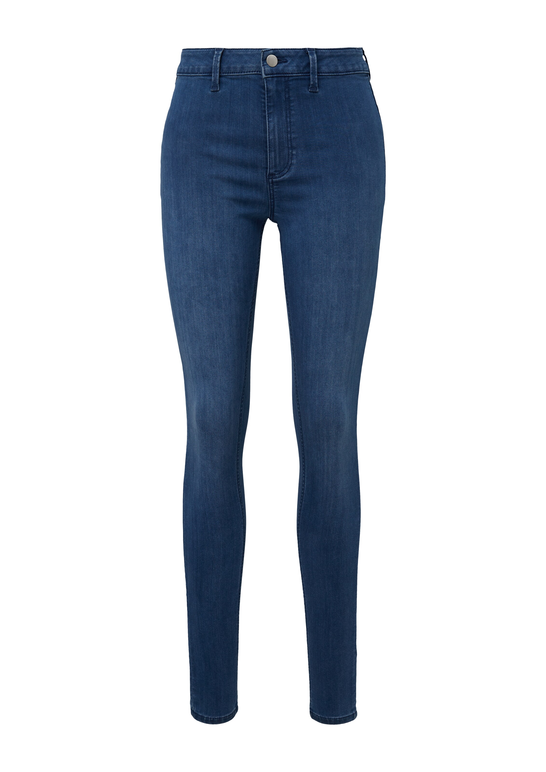 Skinny Jean 'Sadie' QS en bleu : devant