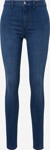 Skinny Jean 'Sadie' QS en bleu : devant