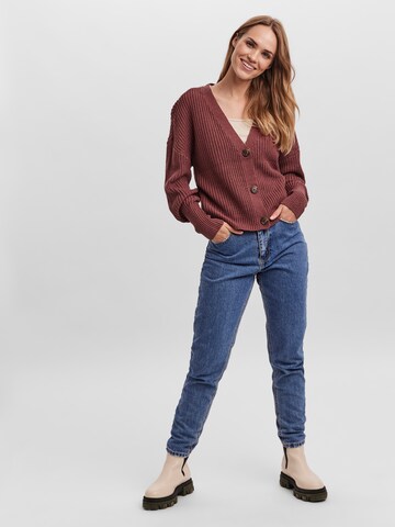 VERO MODA Πλεκτή ζακέτα 'Lea' σε λιλά