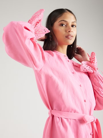 Fabienne Chapot Shirt Dress 'Chrisje' in Pink