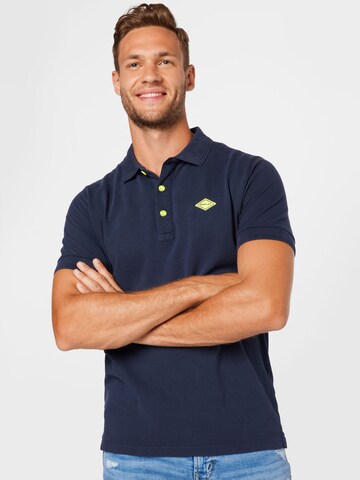 REPLAY Poloshirt in Blau: predná strana