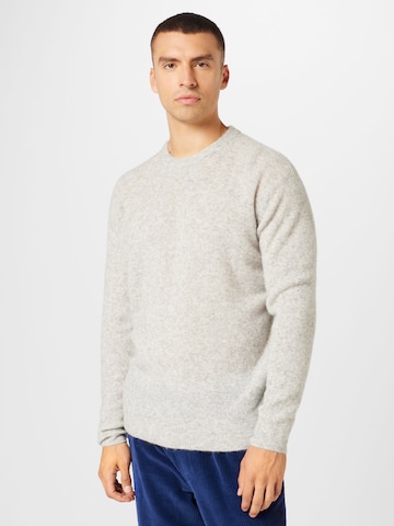 AMERICAN VINTAGE Sweater in Grey: front