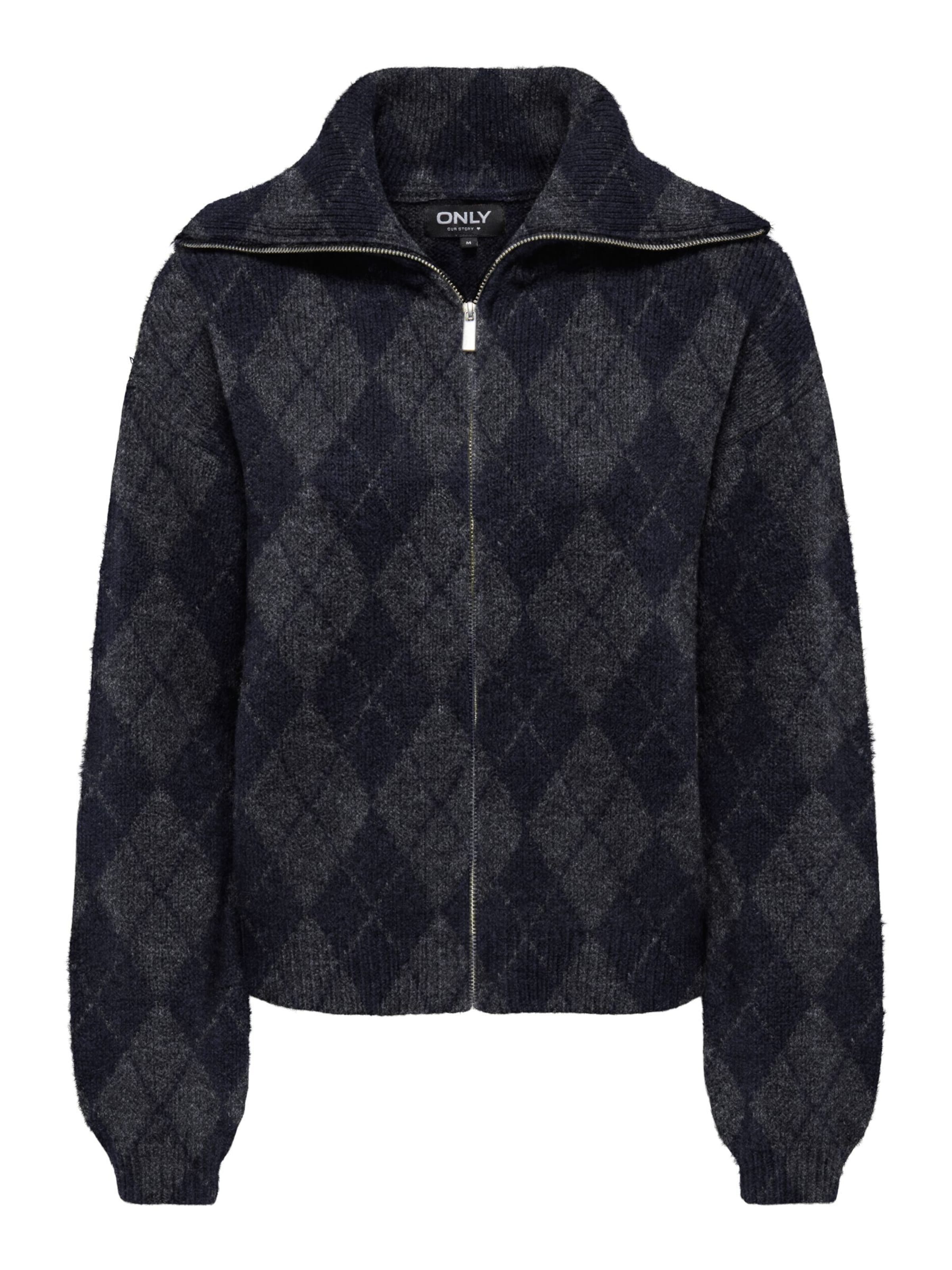 ONLY Cardigan 'ONLMAROON' en XS en marine / gris foncé, Vue avec produit