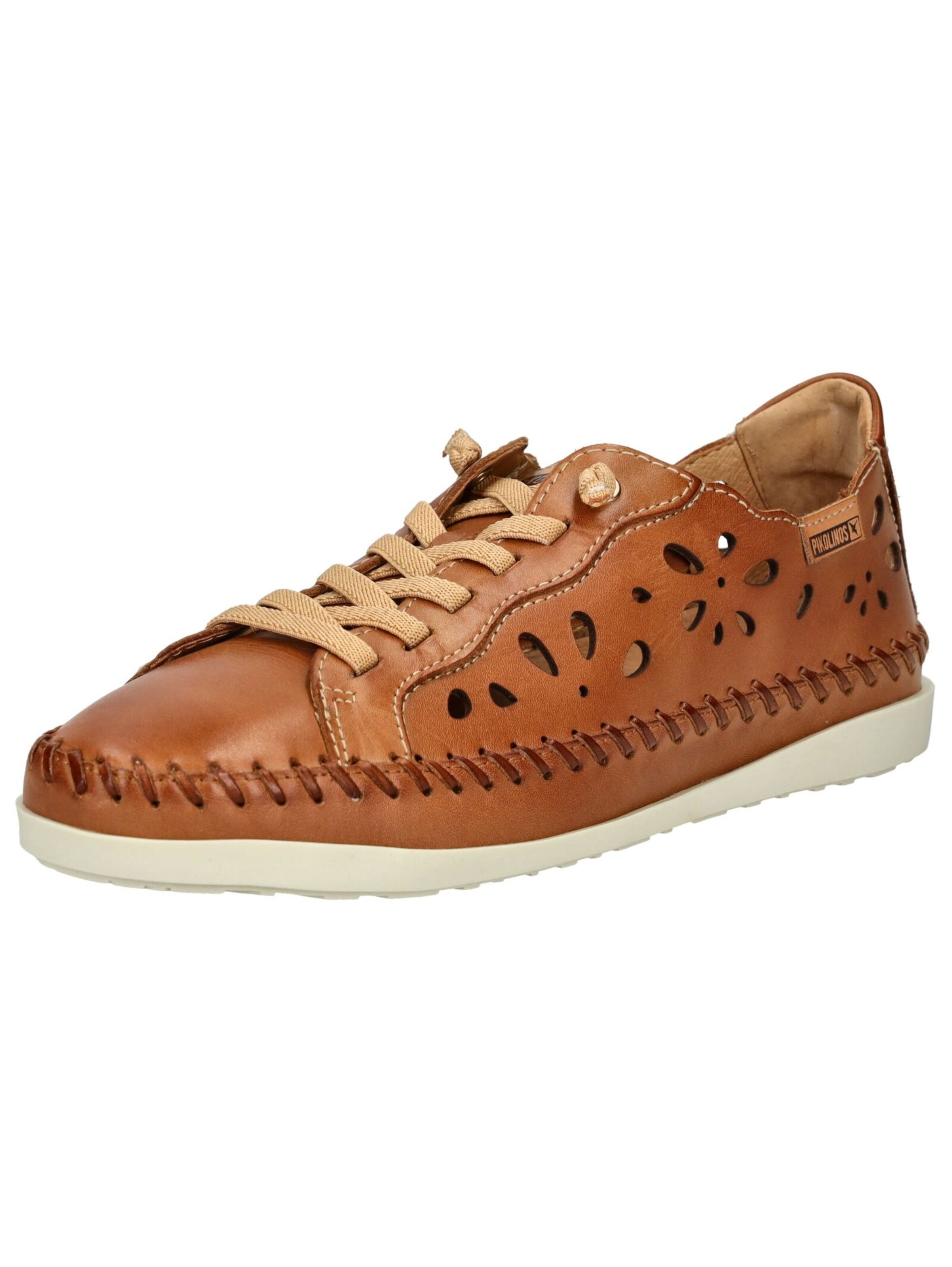 PIKOLINOS Athletic lace-up shoe in Brown: front
