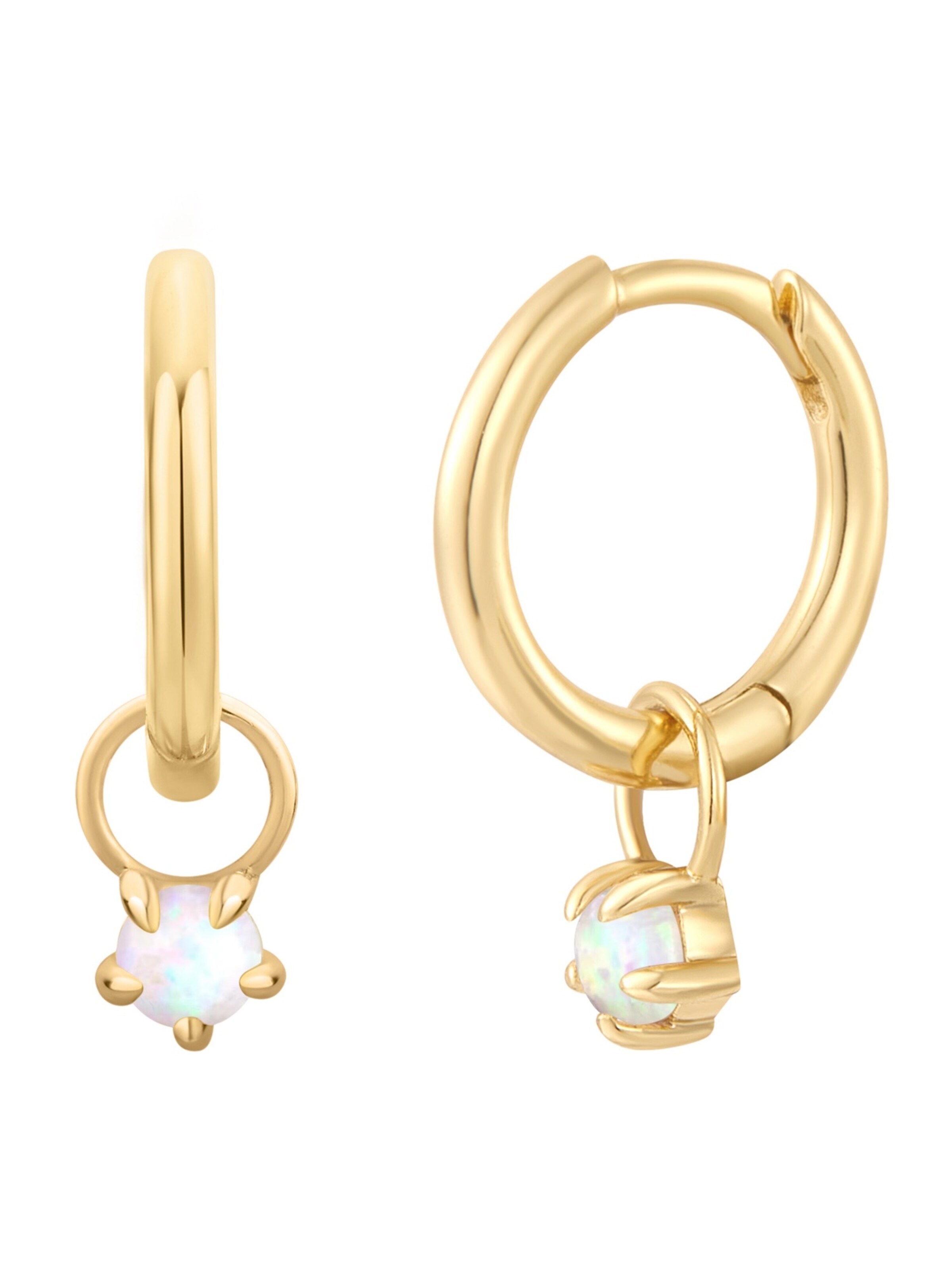 Glanzstücke München Ohrringe in Gold: Vorderseite