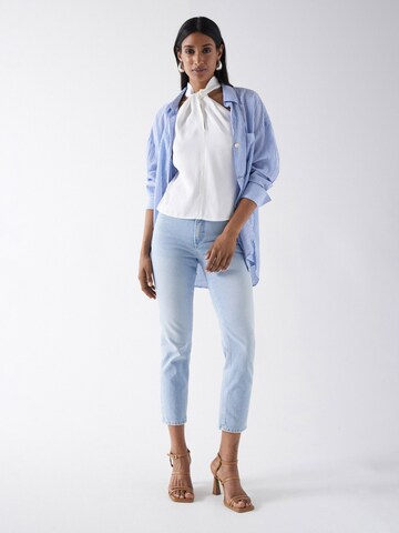 Coupe slim Jean Salsa Jeans en bleu