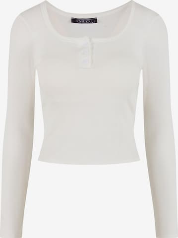 Urban Classics - Camiseta en blanco: frente
